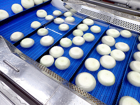 異物混入防止対策：②生鮮原料（玉ねぎ）