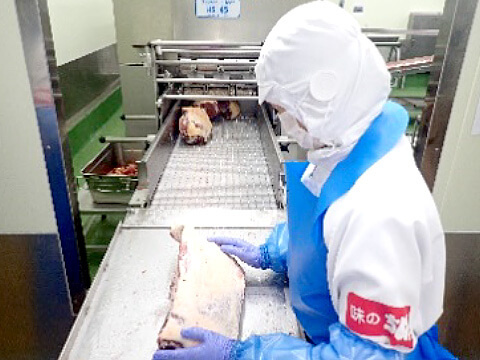 異物混入防止対策：③畜肉原料